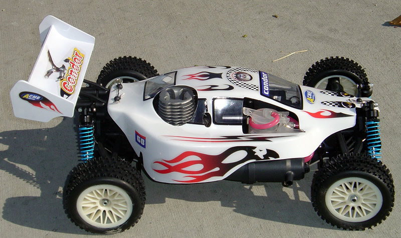 buggy se spalovacim motorem